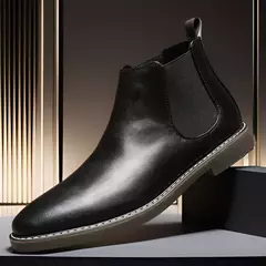 Bota Chelsea Couro Legítimo Luxo - Loja de Roupas Masculinas | Use Vegh