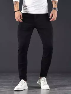 Calça Jeans Skinny Monocromática Masculina - comprar online