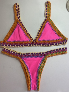 Biquini Rosa neon