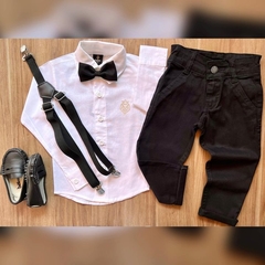 Conjunto Social Fernando - (4 peças) - Versão Longa - Carlo Store Kids