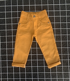 Calça Jeans Sarja Infantil - Mostarda na internet