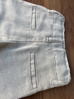 Calça Alfaiataria Linho Infantil - Bege - Carlo Store Kids