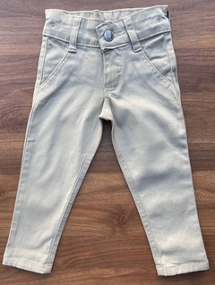 Conjunto Social Vitor - (3 peças) Calça Alfaiataria Bege, Camisa Azul Claríssima, Blazer Preto - comprar online