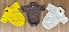 Body Social Linho - Manga Curta - comprar online