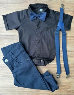 Conjunto Social Baby Alessandro - (4 pçs) - versão meia estação