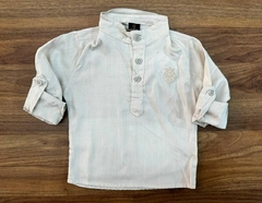 Bata Social Linho Mauricio - Bege - loja online