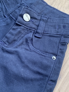 Calça Jeans Sarja Infantil - Azul Marinho na internet