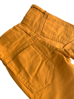 Calça Jeans Sarja Infantil - Mostarda - comprar online