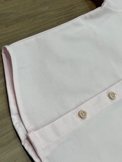 Camisa Social (manga curta) - Rosa Bebê - loja online