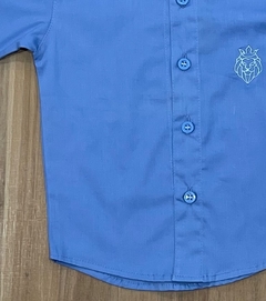 Camisa Social (manga curta) - Azul Bebê - comprar online