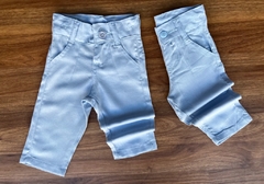 Calça Alfaiataria Linho Baby - Azul Bebê na internet