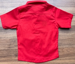 Camisa Social (manga curta) - Vermelha - comprar online