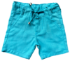 Bermuda Alfaiataria Linho - Azul Turquesa