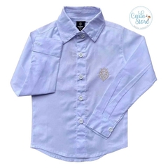 Conjunto Social Yuri - (3 peças) Blazer Azul Marinho, Calça Azul Marinho e Camisa branca - comprar online
