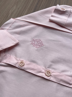Camisa Social M/L Premium - Rosa Claro na internet
