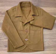 Conjunto Social Carlos Eduardo - (3 peças) Blazer Caramelo, Calça Caramelo, Camisa Branca - loja online