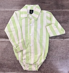 Imagem do Conjunto Social Alexandre - (2 peças) Camisa Baby-Body, Calça Jeans
