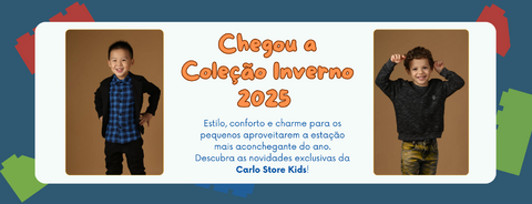 Imagem do banner rotativo Carlo Store Kids