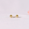 Brinco Bola 3,7mm em Ouro 18K