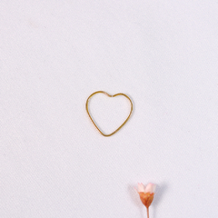 Piercing Conch Coração em Ouro 18k