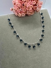 Pulseira Pedras Azuis Prata 925