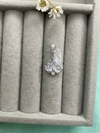 Pingente Flor de Lótus Pequena Com Zircônia Prata 925