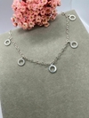 Pulseira Circulos Pendurados Prata 925