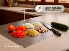 TABLA DE CORTAR 60x50 TABLETA INOX en internet