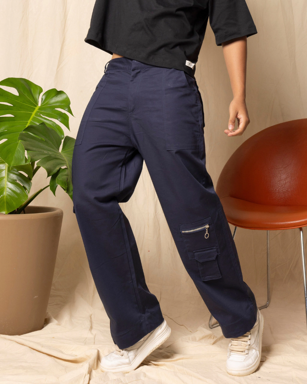 CALÇA CARGO 6 CNTT MARINHO