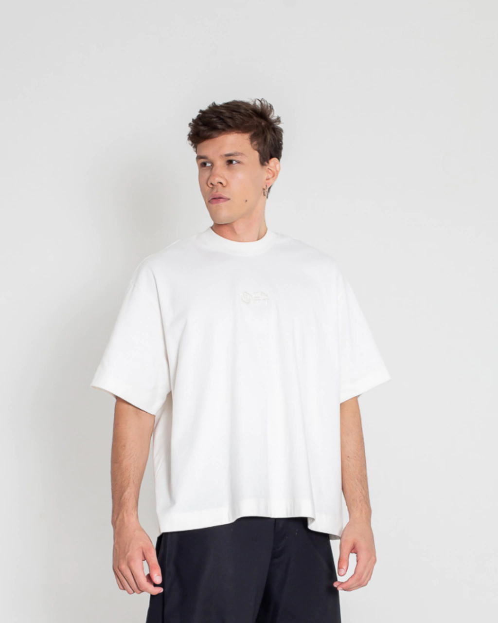 CAMISETA OVERSIZED CNTT MARFIM