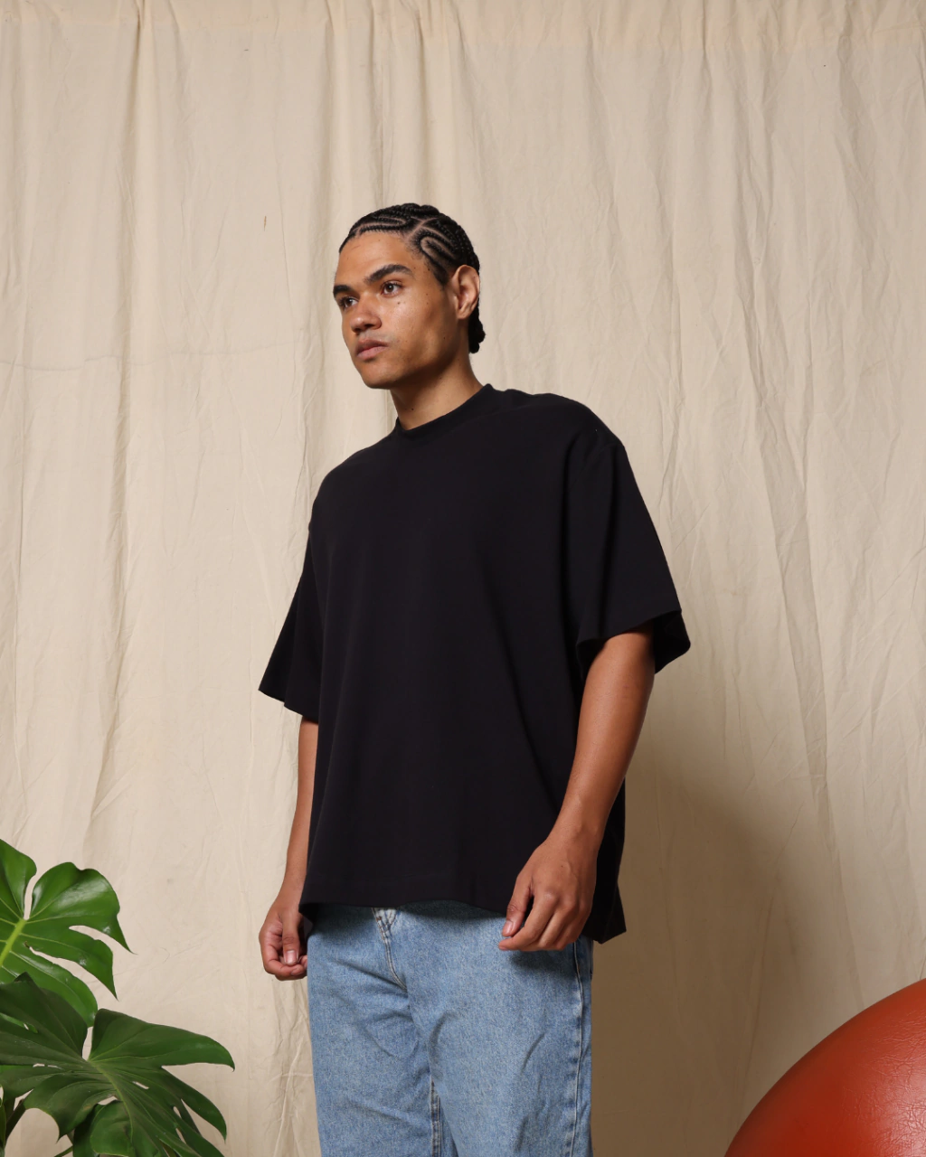 CAMISETA OVERSIZED REAL PRETA