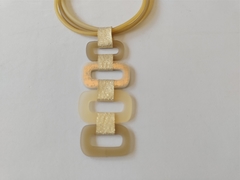 Collar acrílicos y PVC natural. 2 en 1