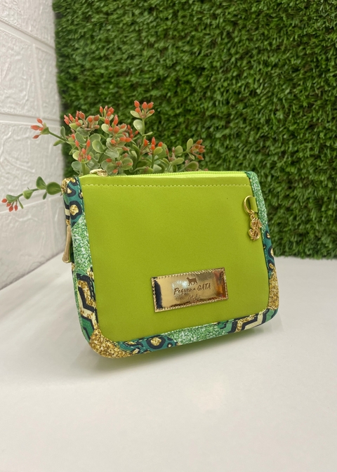 Carteira Estrela - Verde Elegante