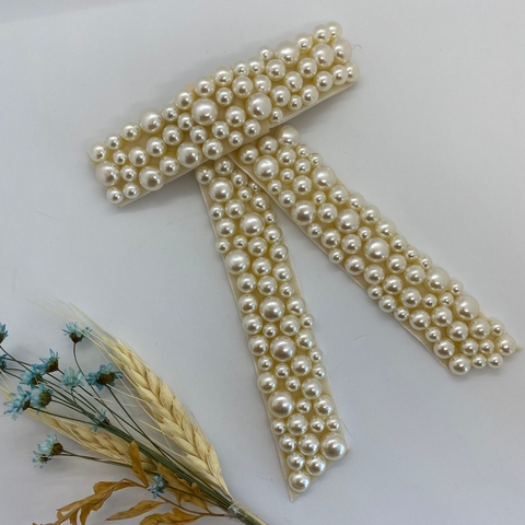 Presilha laço Lala Pérolas