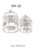 DECO JAULA SET X 2 COD.121/4184213