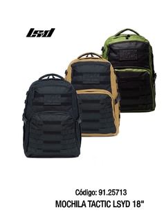 MOCHILA TACTIC LSYD 18” COD.40/91.25713