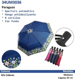 PARAGUAS MEDIANO AUTOMATICO COD.34UM3036
