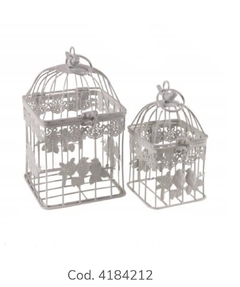 DECO JAULA SET X 2 COD.121/4184212