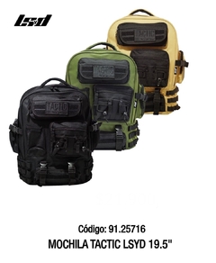 MOCHILA TACTIC LSYD 19.5” COD.40/91.25716