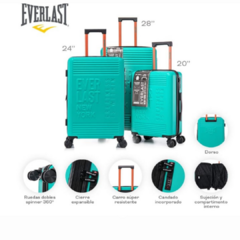 VALIJA SET X 3 EVERLAST COD. 27977
