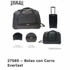 BOLSO CON CARRO EVERLAST COD. 27580