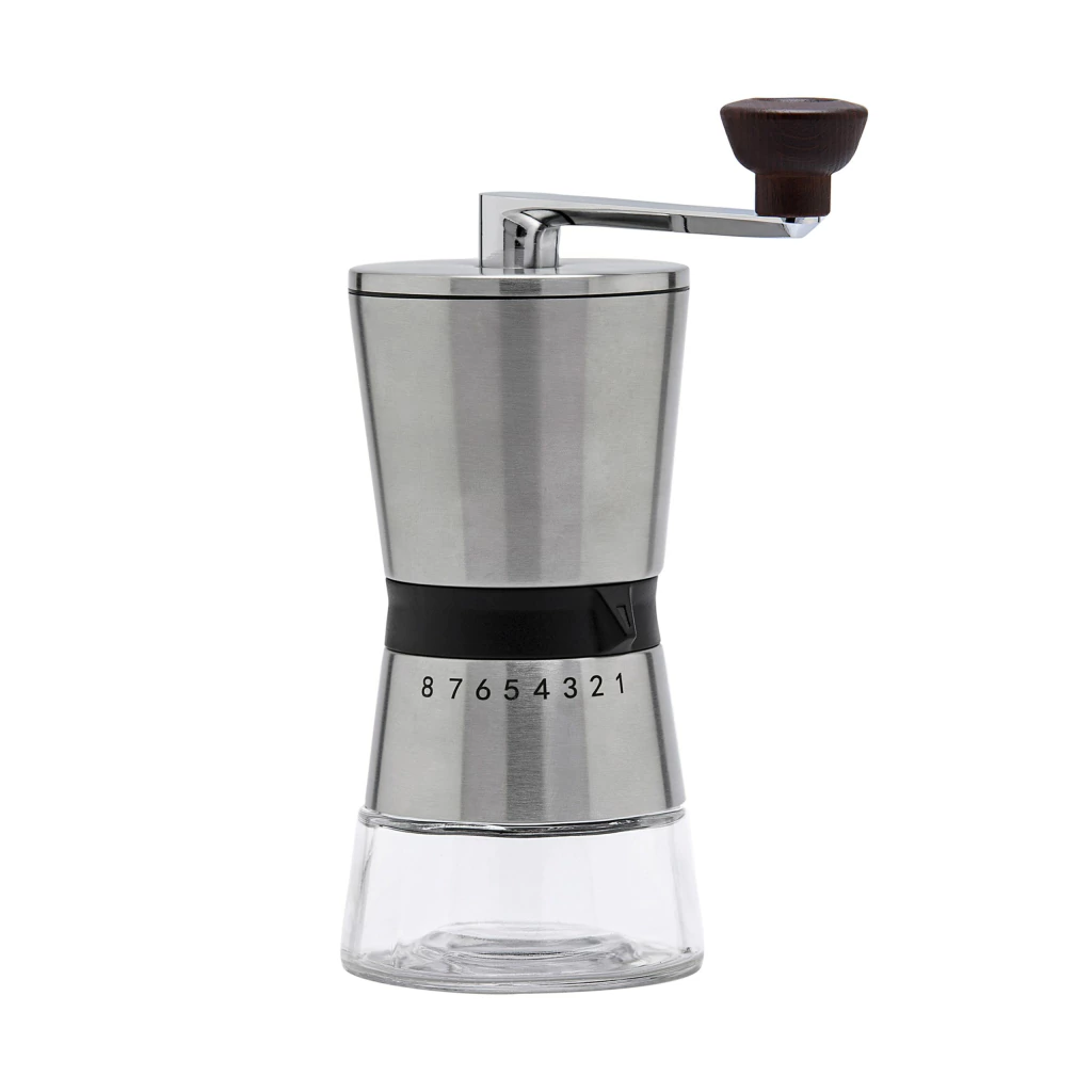 Moedor Manual de Grãos de Café em Aço e Inox com Regulagem