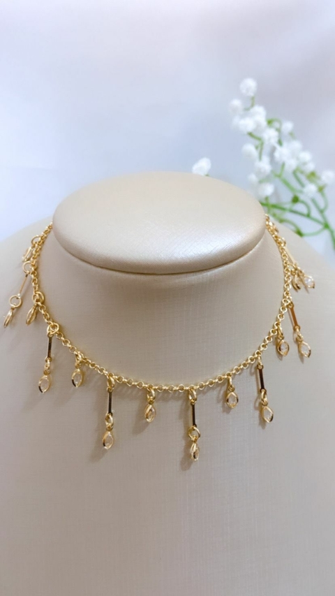Choker Pendurado Navete