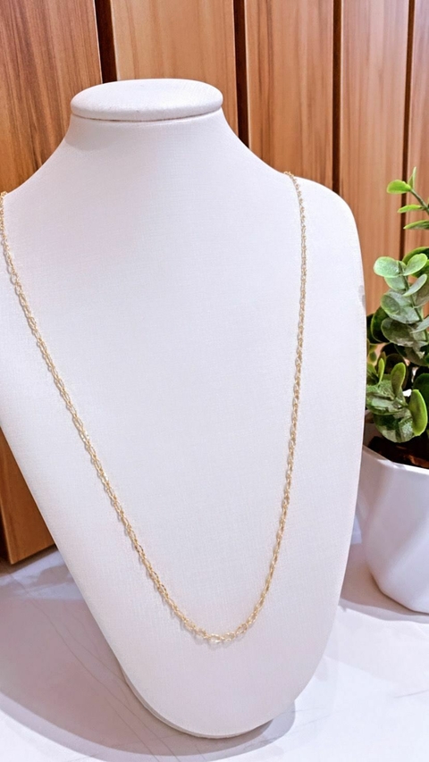 Colar Longo elos Trabalhados