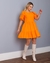 Vestido Grazi laranja