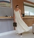 Vestido Lola natural em linho