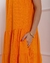 Vestido Lola laranja em linho - Y.Amada