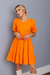Vestido Grazi laranja - Y.Amada