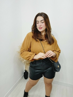 CAMISA BRIANA CARAMELO