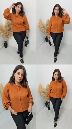 CHEMISE PAOLLA TERRACOTA - loja online